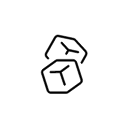 Hielo picado y cubitos